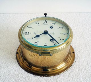 8 Days Schatz Royal Mariner Ships Bell Clock 5