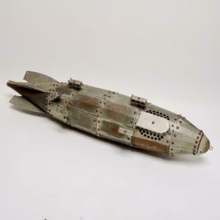 RARE VINTAGE ASSEMBLED METALCRAFT STEEL GRAF ZEPPELIN CIRCA 1928 11