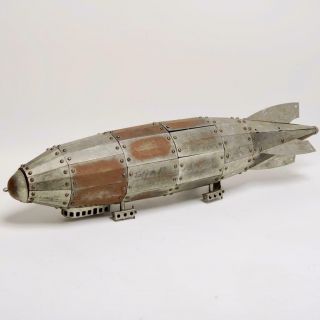 RARE VINTAGE ASSEMBLED METALCRAFT STEEL GRAF ZEPPELIN CIRCA 1928 2