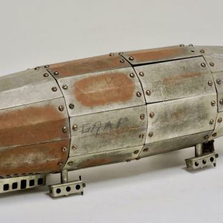 RARE VINTAGE ASSEMBLED METALCRAFT STEEL GRAF ZEPPELIN CIRCA 1928 4