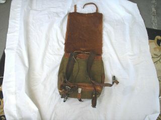 WWII German Tornister Pony Fur Backpack St.  ORTHEY Marienberg WW.  1940 4