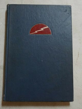 1947 Lightning History Of 78th Infantry Division Hard Cover Book Ad23