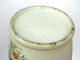 Old Antique Chinese Porcelain Famille Rose Enamel Vase Republic Period 8