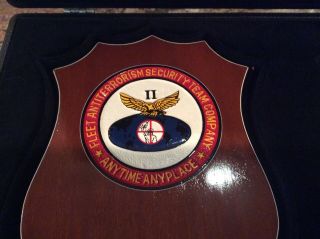 Marines Fleet Anti - Terrorist Security Team Insignia FAST In Costom Case 2