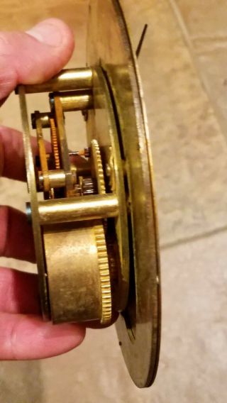 WWII era Chelsea Ships Clock U.  S.  Maritime Commission movement,  6 in dial 11