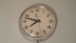 General Electric Ge Industrial School Wall Clock,  Model 2012 Vintage 14 " Usa