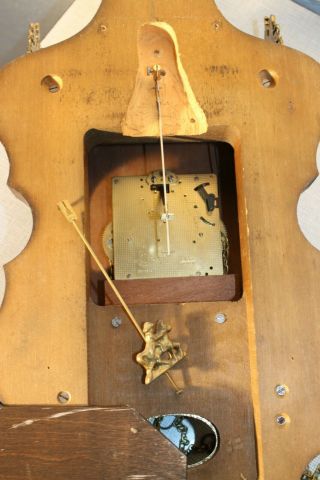 large antique zaanse clock,  dutch FHS movement rare K13 12