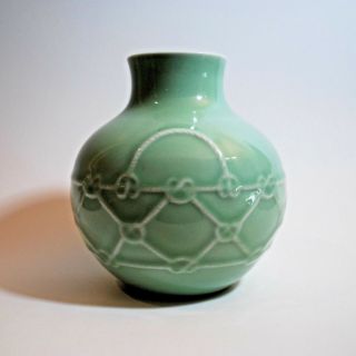 Chinese Porcelain Celadon Vase Qing/republic.  Special Listing For Buyer B A