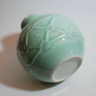 Chinese Porcelain Celadon Vase Qing/Republic.  Special Listing for Buyer B A 9