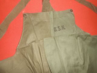 U.  S.  NAVY: - WWII SHIPBOARD DECK TROUSER NAVY DEPARTMENT WWII. , 4