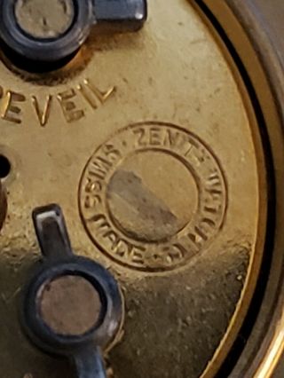 Vintage ZENITH travel alarm clock 10