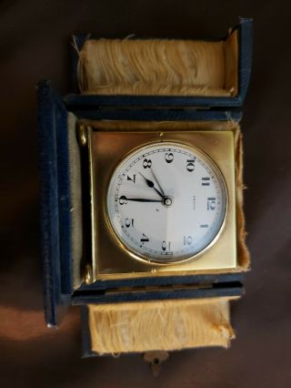 Vintage ZENITH travel alarm clock 7