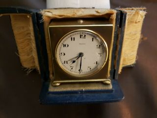 Vintage ZENITH travel alarm clock 8