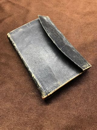 Civil War Hand Written Diary Leather 1863 Kellogg Kiggins Ephemera Book