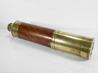 RARE SEWILL LIVERPOOL 37INCH VINTAGE ANTIQUE SHIP NAVY TELESCOPE 2