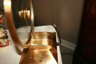 Restored Vintage Jefferson Golden Hour Electric Art Deco Mystery Clock 4