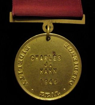 WWII US Navy USA Good Conduct Medal NAMED – USS Farquhar / Savannah & Columbus 3