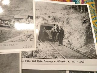 Anthracite Coal Mining and Miners Mine early 1900 ' s OH PA WV Dog Ox Cannelton Mt 7