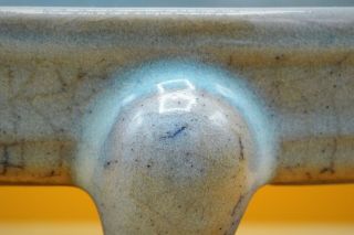 FINE,  CHINESE Jun Ware 鈞窯 PORCELAIN,  Tripod Censer,  Bubble Glaze Jūn yáo 10