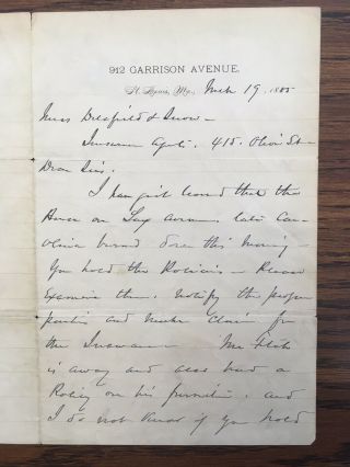 General William Tecumseh Sherman Autographed Letter,  Signature,  Civil War
