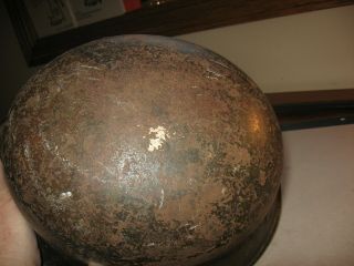 World War One M16 German Combat Helmet With Faded Camouflage Paint 5