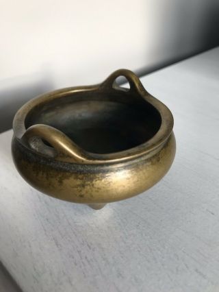 Fantastic Antique Chinese Bronze Censer with 4 Character Mark 4