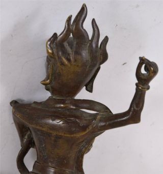 Fine Ming or early Qing Chinese Bronze of Kui Xing Buddhist Deity 10