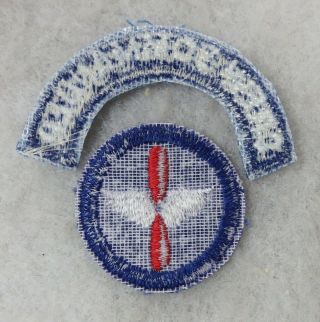 1960s Vintage CIVIL AIR PATROL CREW COMMANDER Prop & Wing HAT PATCH 2