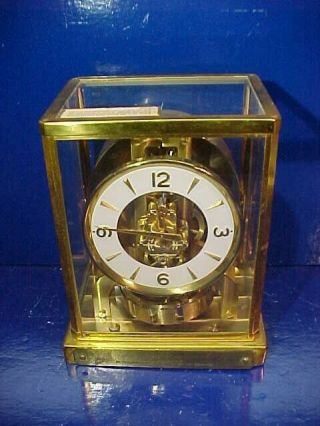 Orig 1958 Jaeger Lecoultre Atmos Caliber 526 - 5 Presentation Clock