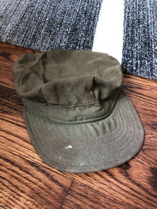 1956 Military Utility Cap,  7 1/4,  Vietnam