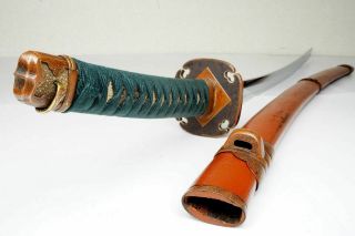 Antique Japanese Tachi 75cm L - Wakizashi Sword Fujiwara藤原 Samurai Katana Nihonto