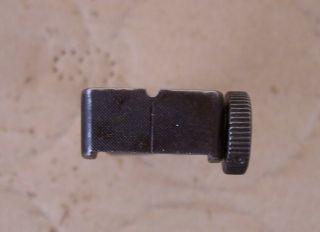 Lee Enfield No1 Mk III rear sight,  windage adjustable,  EFD marked 6