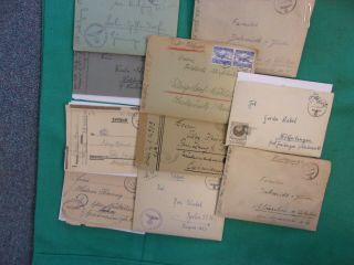 Translated Ww2 German Feldpost 10 Letters (r)