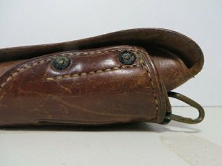 WW1 US M1916 Leather Flap Holster For Colt 1911 Warren Leather Goods Co 4