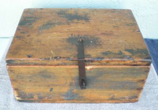 Frankford Arsenal Civil War 1861 Musket B & Ball 1000 Cartridge Wood Storage Box