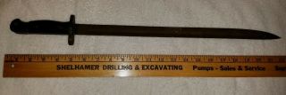 1942 WWI WWII WILKINSON BRITISH M1907 SMLE LEE - ENFIELD - BAYONET no scabbard 3