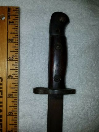 1942 WWI WWII WILKINSON BRITISH M1907 SMLE LEE - ENFIELD - BAYONET no scabbard 4