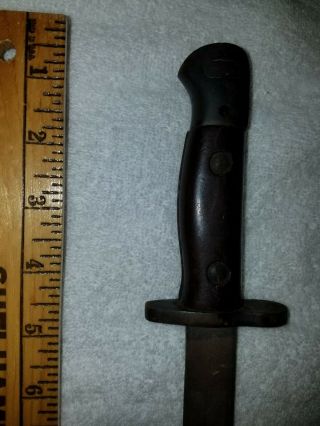 1942 WWI WWII WILKINSON BRITISH M1907 SMLE LEE - ENFIELD - BAYONET no scabbard 8