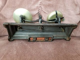 Antique Henry Troemner balance scale with Becker Bros weights 7