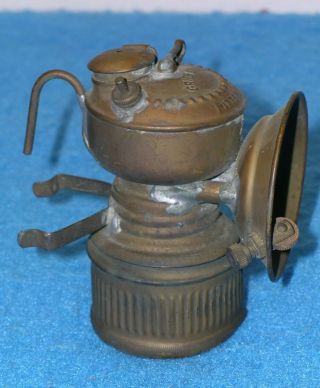 Antique Grier Bros Pittsburgh Coal Mining Carbide Lantern