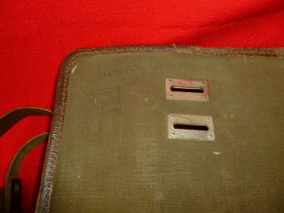 1954 Russian Soviet Army Sergeant Map Case Documents Pouch,  Strap USSR Dated 5