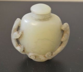 ANTIQUE CHINESE QING DYNASTY Snuff Bottle late 19th Century 4