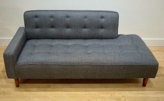 Vintage 1950s Petite Sofa / Couch / Love Seat / Settee - MCM Mid - century Modern 2