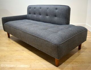 Vintage 1950s Petite Sofa / Couch / Love Seat / Settee - MCM Mid - century Modern 3