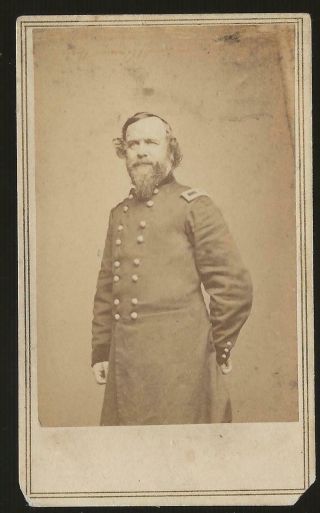 Civil War Cdv Union General Alpheus Williams Xii Corps