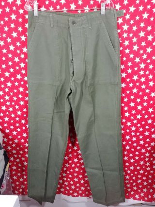 Rare Vintage Ww2 Korean War Us Army Og 107 Pants Trousers Military Clothes