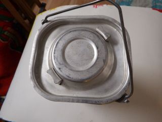 1971 US alum Military Army Food Container kitchen mess thermo Cooler with gasket 2