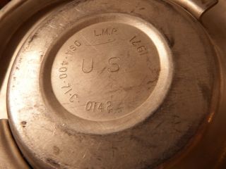 1971 US alum Military Army Food Container kitchen mess thermo Cooler with gasket 3