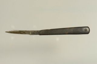 Circa 1860 Single Blade Pocket Scalpel By Evans London