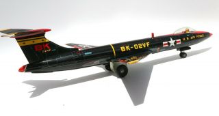 Tomiyama U.  S.  Air Force Bk - 02vf Jet Bomber Tin Litho Friction - 1960s